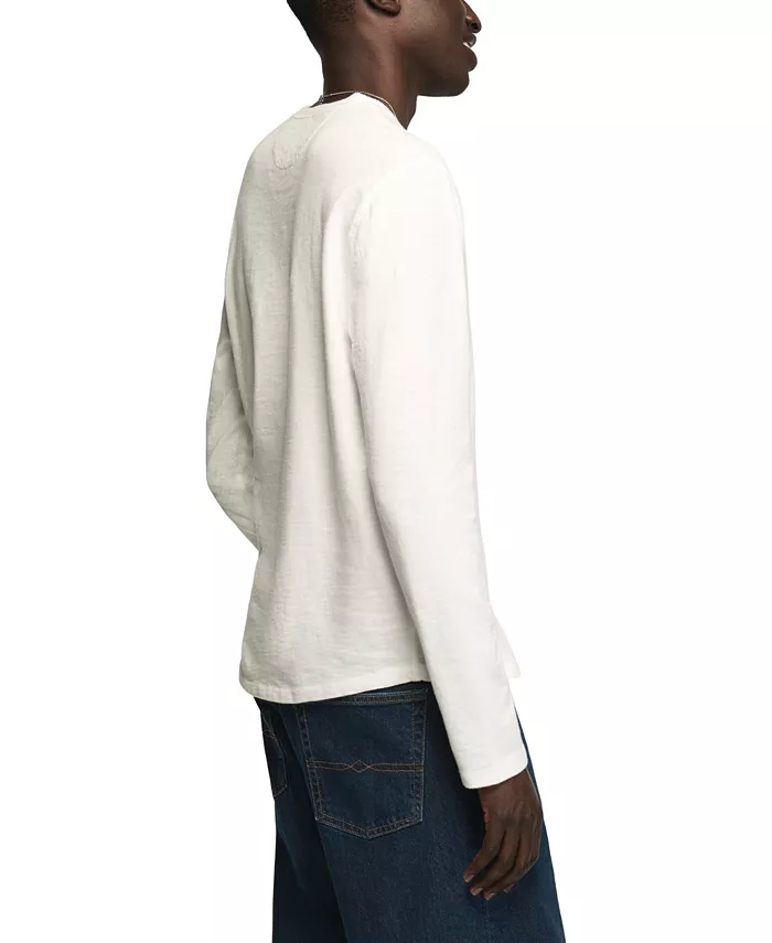 Men's Long-Sleeve Weekend Slub Henley Shirt - thumbnail 2