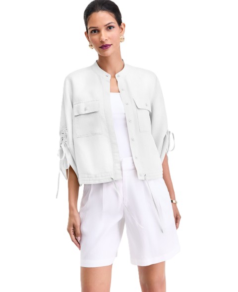 Женские I.N.C. International Concepts Women's 3/4-Sleeve Button-Front Blouse