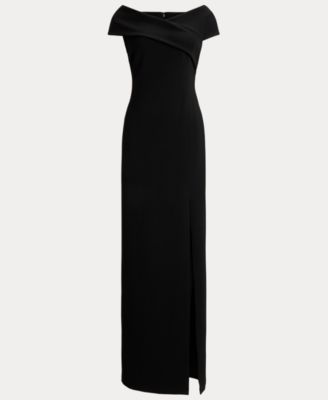 formal black dress with long sleeves STONE-EMBELLISHED LONG-SLEEVE GOWN | CULT MIA DESCRIPTION SILHOUETTE AD 3216 - Strapless Width:E (Wide) July WK 4 Deeper MDs