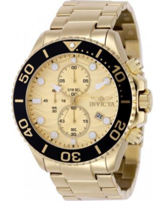 Men's 50225 Pro Diver Quartz Gold