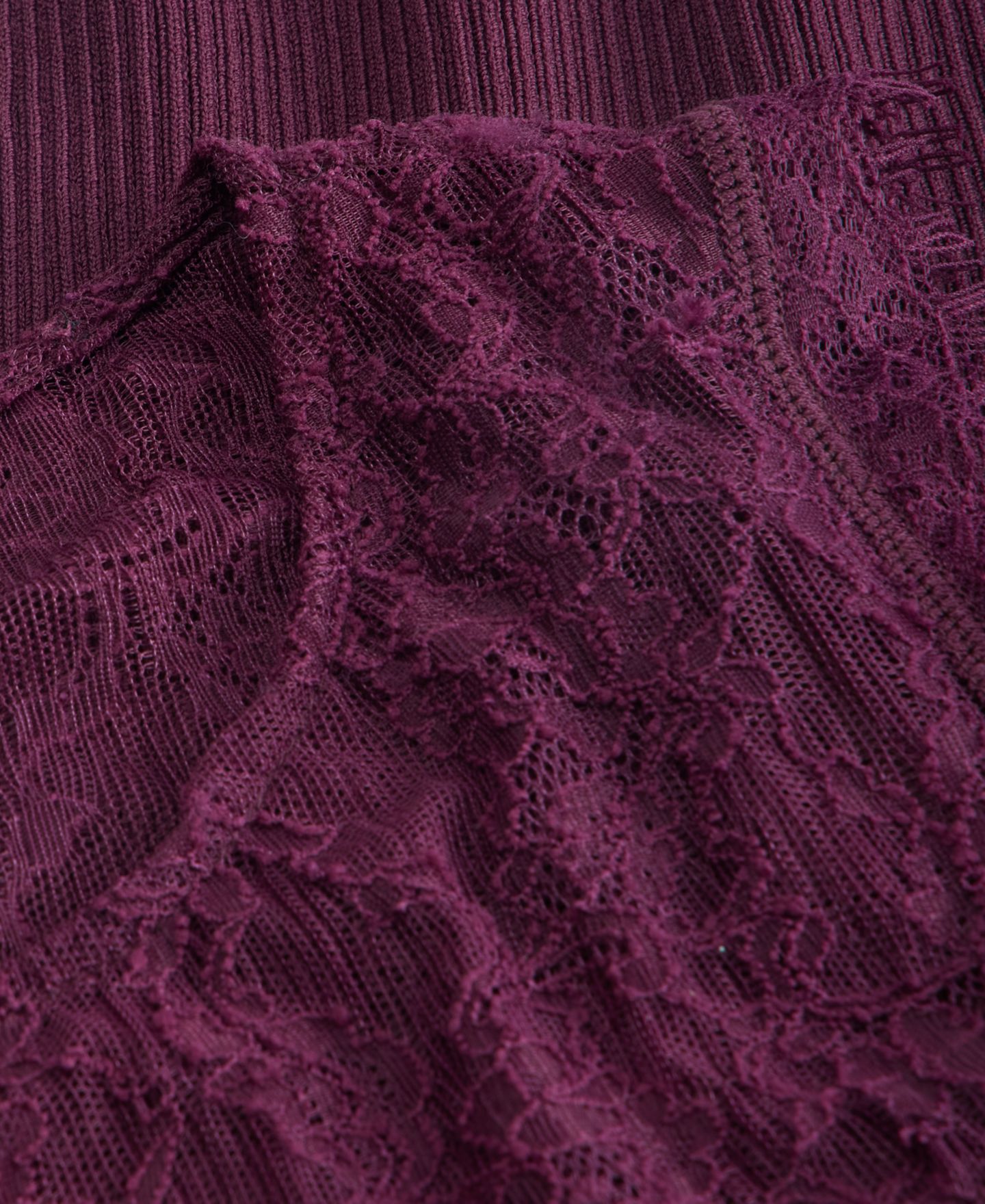 Женский свитер I.N.C. International Concepts Sleeveless Lace, цвет: Ягодный винный — фото 4