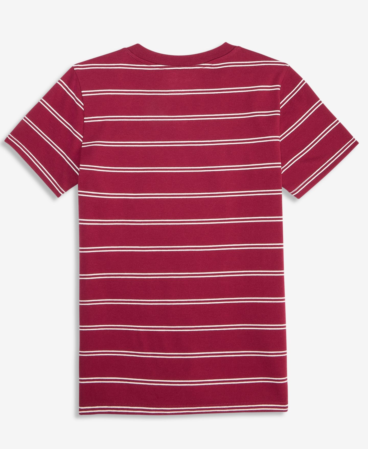 Футболка Epic Threads Striped Short-Sleeve для мальчиков, цвет: Chinese Apple — фото 4