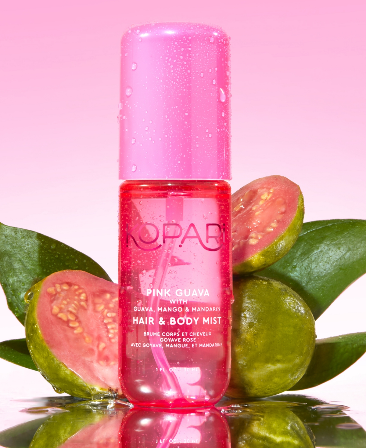 Kopari Beauty 4-Piece Mist Away To Tropics Hair & Body Mist Kit