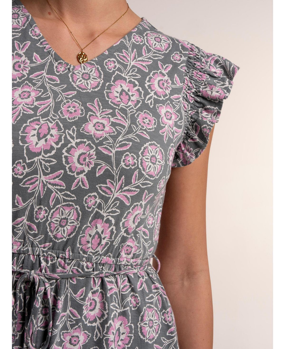 Brakeburn Women's Manoela Floral Print Dress view 2 — MAYCSS fashion products