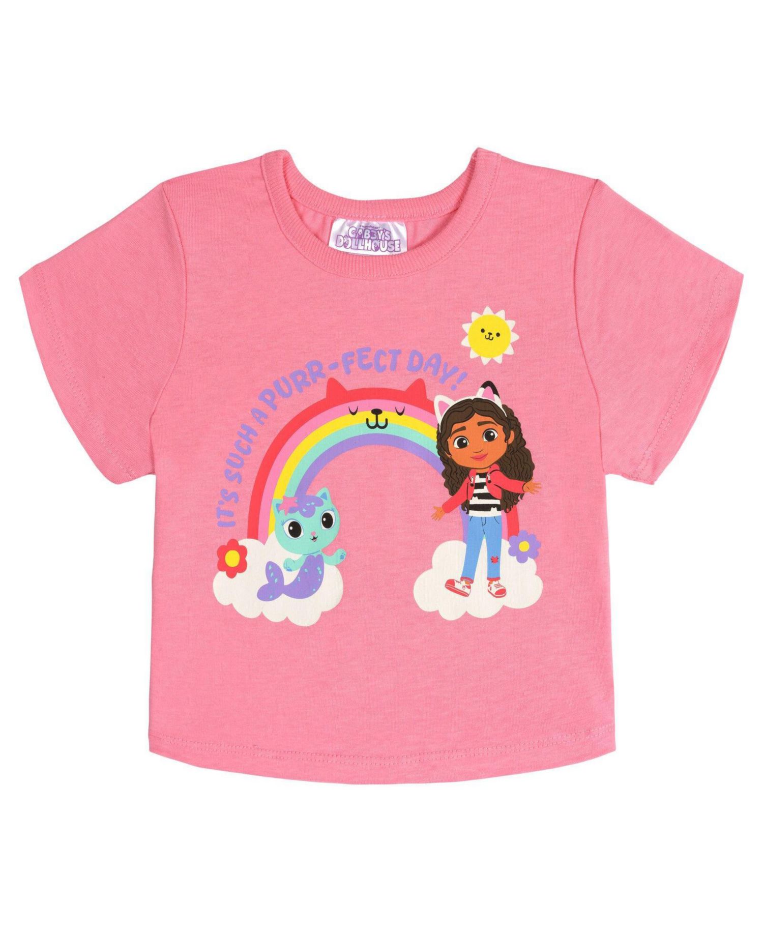 Girls' 5- 12 2-Piece T-Shirt and Skort Set