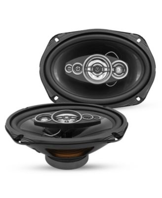 6x9 Car Speaker 800W  Pair 4Ohm 4 Way Coaxial Speaker Audio w Super Tweeter Universal Fit