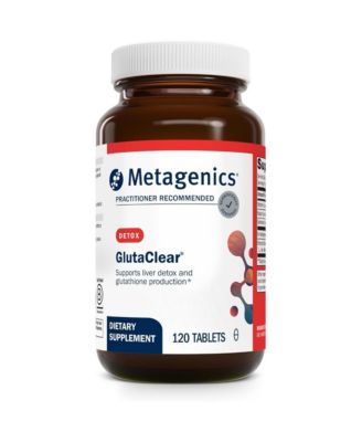 GlutaClear Advanced Glutathione Support with 750 Milligram Niacinamide, Vitamin C, Selenium and Broccoli Seed Extract 120 Tablets