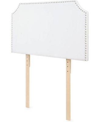 Full/Full XL - Bevel Tacked Plush Outlet Headboard with Legs