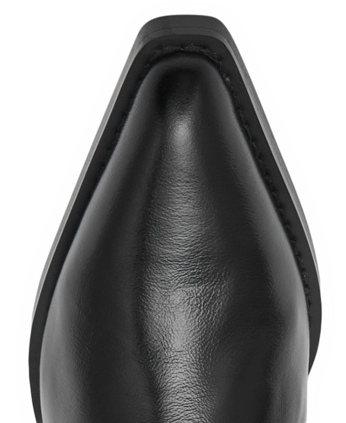Женские ботинки Steve Madden Vinny Stovepipe Western Booties, цвет: Чёрный блестящий — фото 4