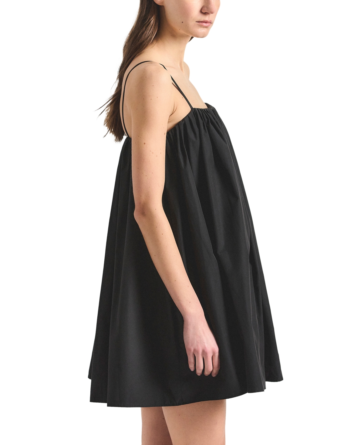 Derek Lam 10 Crosby Women's Dominic Gathered Baby Doll Mini Dress