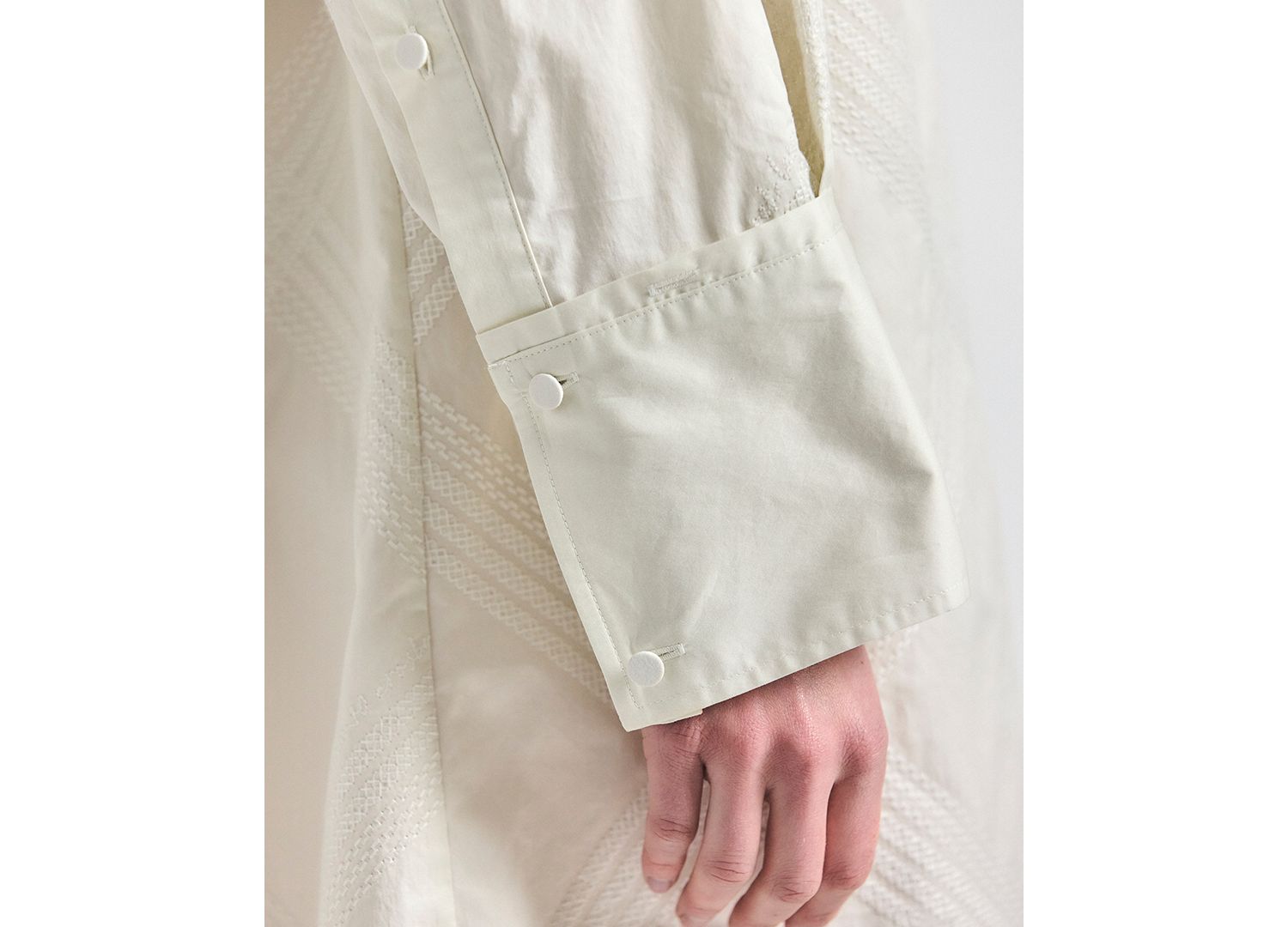 Women's Piper Embroidered Point Collar Shirt Dress