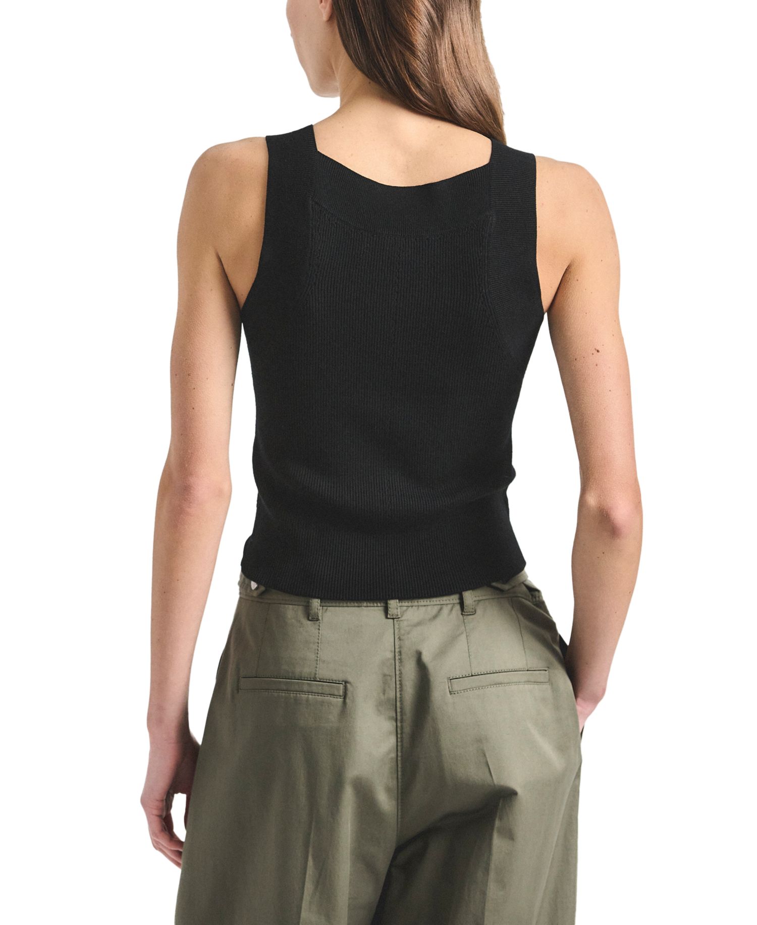 Women's Dakota Scoop Neck Sweater Knit Tank Top