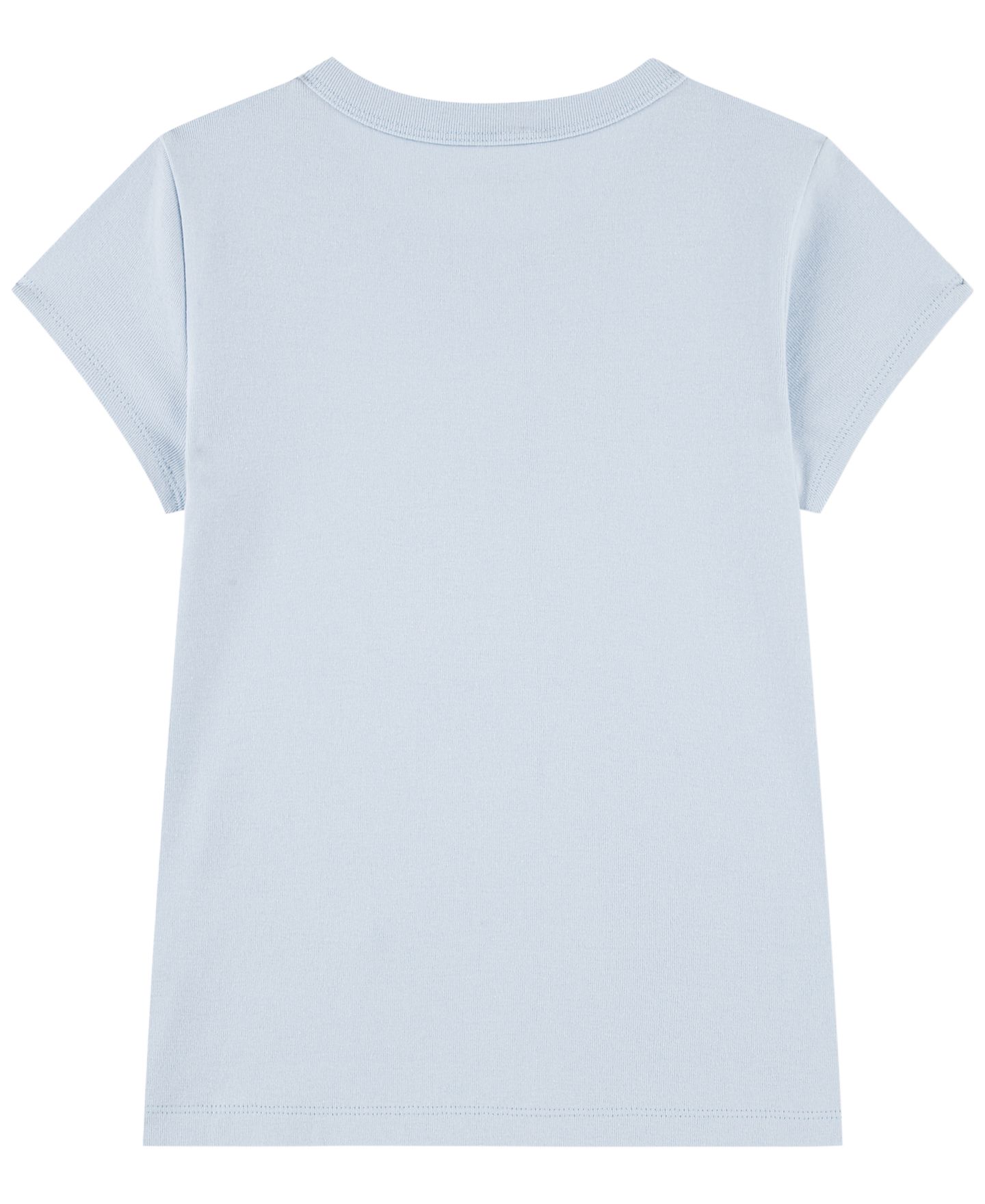 Футболка abercrombie kids Butterfly Raglan Short-Sleeve T-Shirt для девочек, цвет: Синий — фото 2