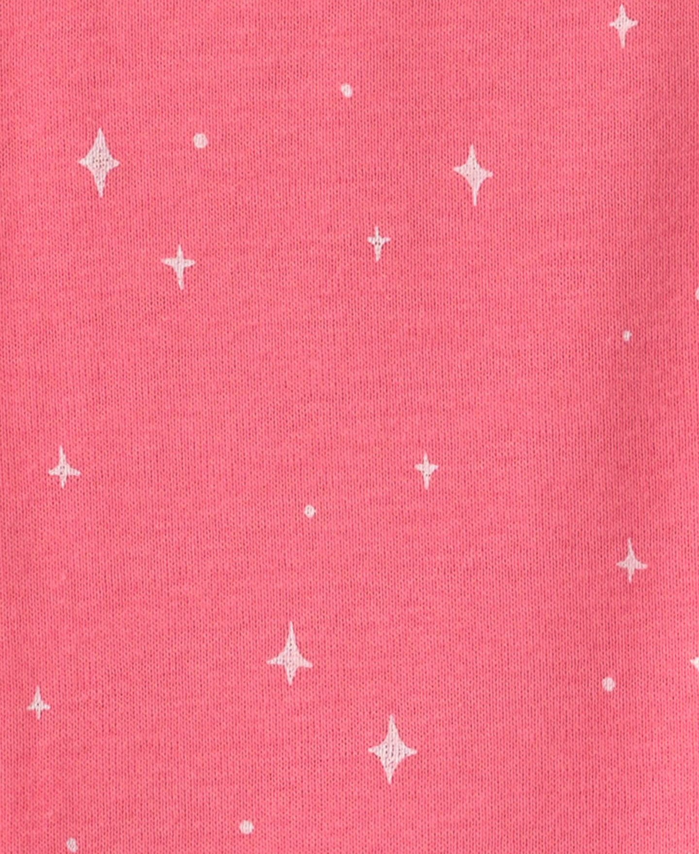 Пижамный комплект Unicorn, хлопок, 4 предмета — Carter's, цвет: Коралловый / Розовый — фото 3