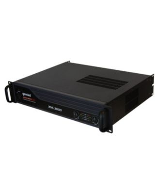 Sound XGA-3000 Class AB 2x 200W Professional DJ Amplifier, Multizone, Rack Mount