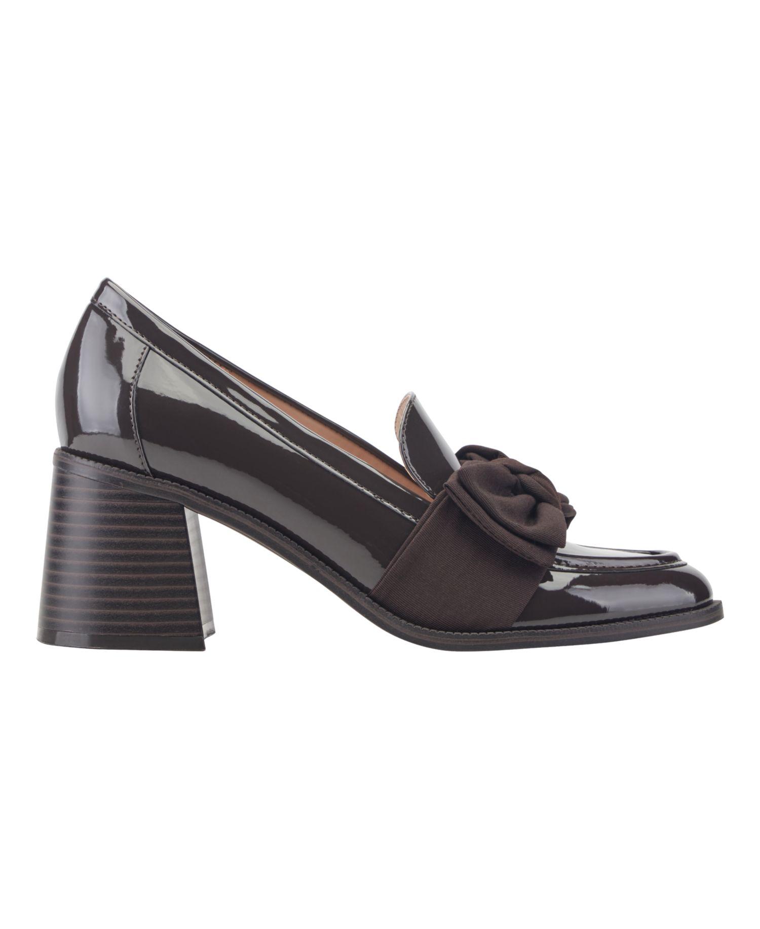 Women's Korrar Bow Block Heel Loafers