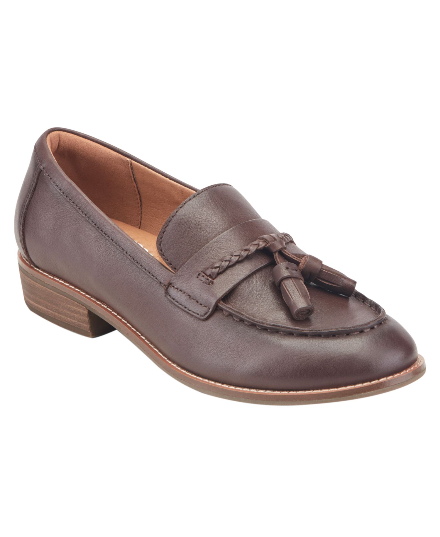Women's Elinna Leather Slip-On Tassel Loafers