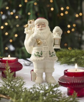 Lenox Santa with Lantern Figurine - Macy's