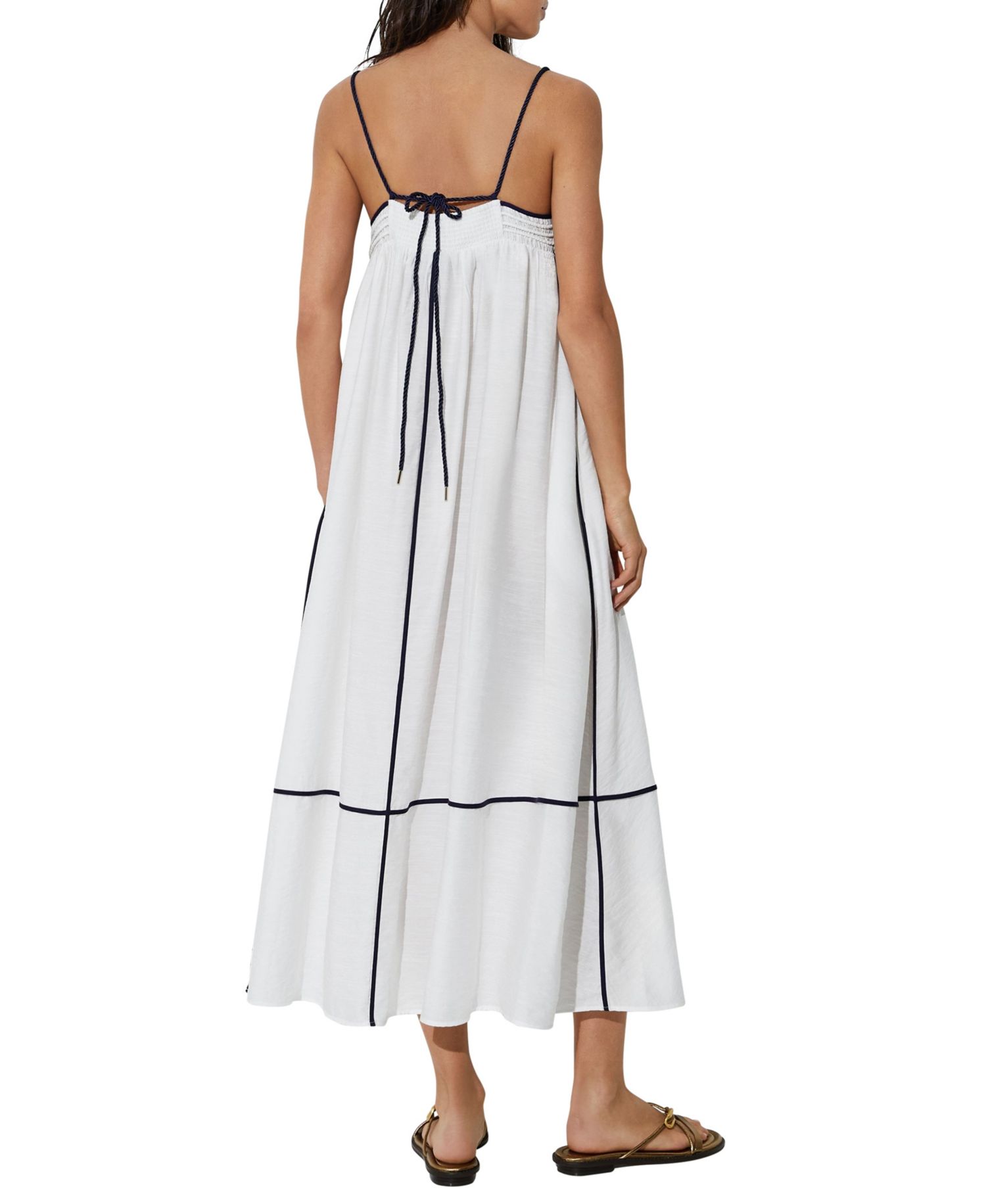Women's Isla Colorblock Shirred Maxi Dress