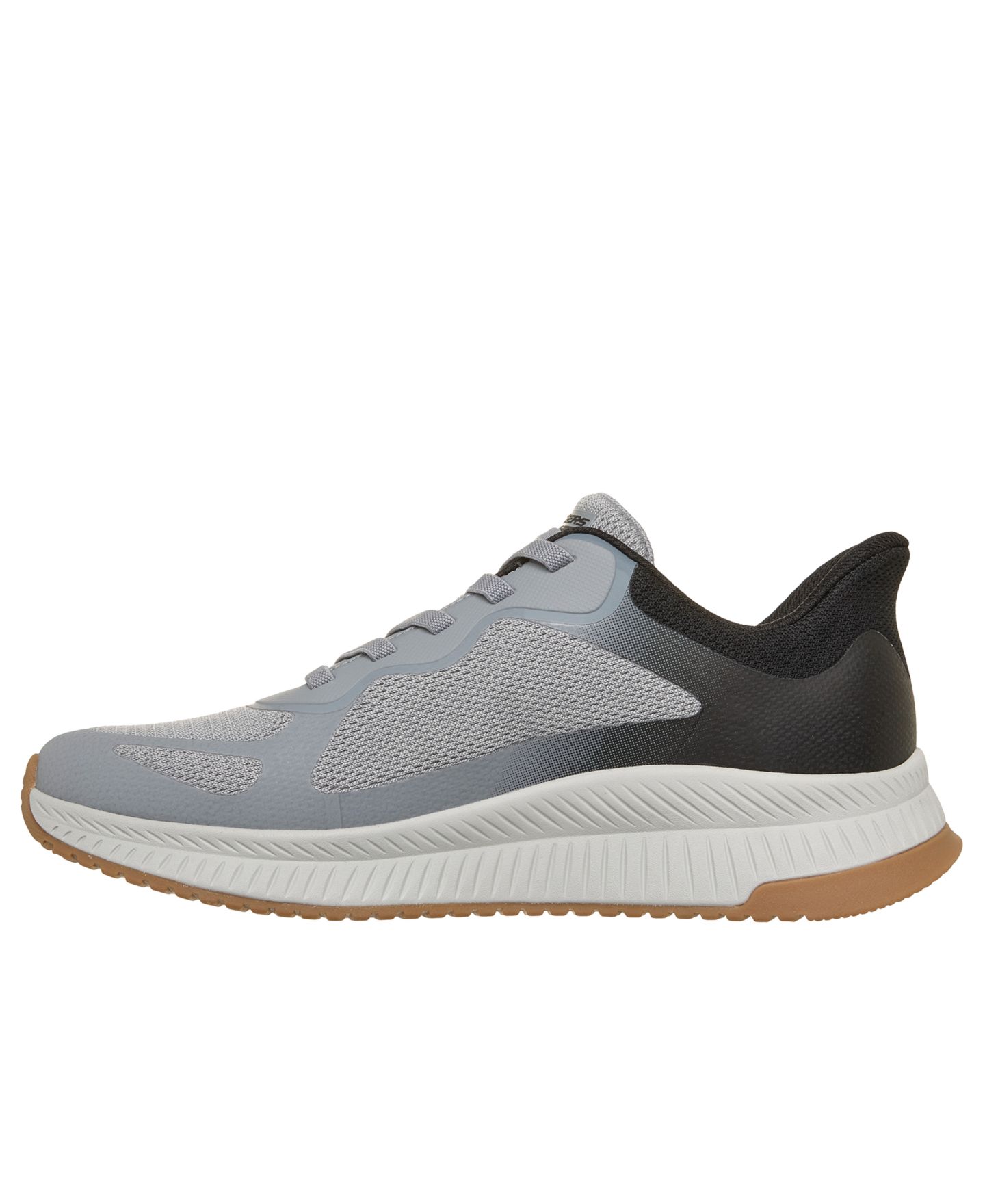 Мужские кроссовки Skechers Slip-Ins: Bobs Sport Squad Chaos 4 Lifestyle, цвет: Серый / Разноцветный — фото 3