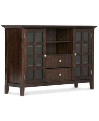 Simpli Home - Avery Tall TV Stand, Direct Ship