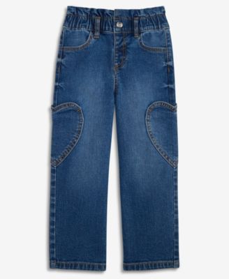 Toddler Girls' 12M-5T Heart-Pocket Jeans