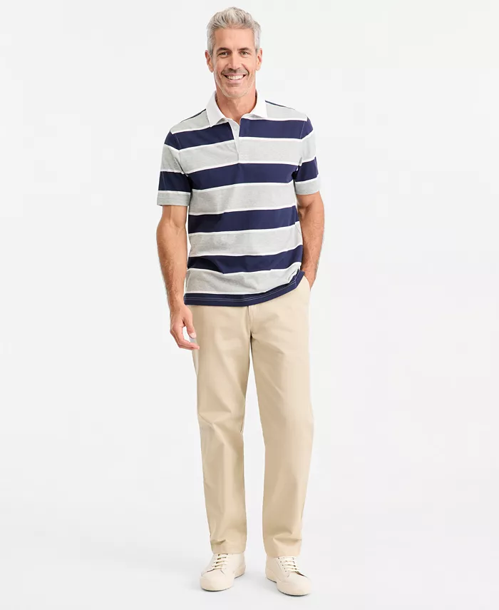 Men's Stripe Short-Sleeve Rugby Shirt - thumbnail 6