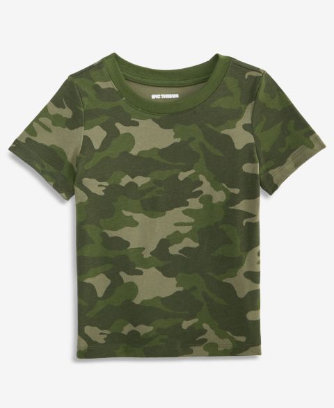 Футболка Epic Threads Short-Sleeve Camo-Print T-Shirt для мальчиков-малышей, цвет: Камуфляжный