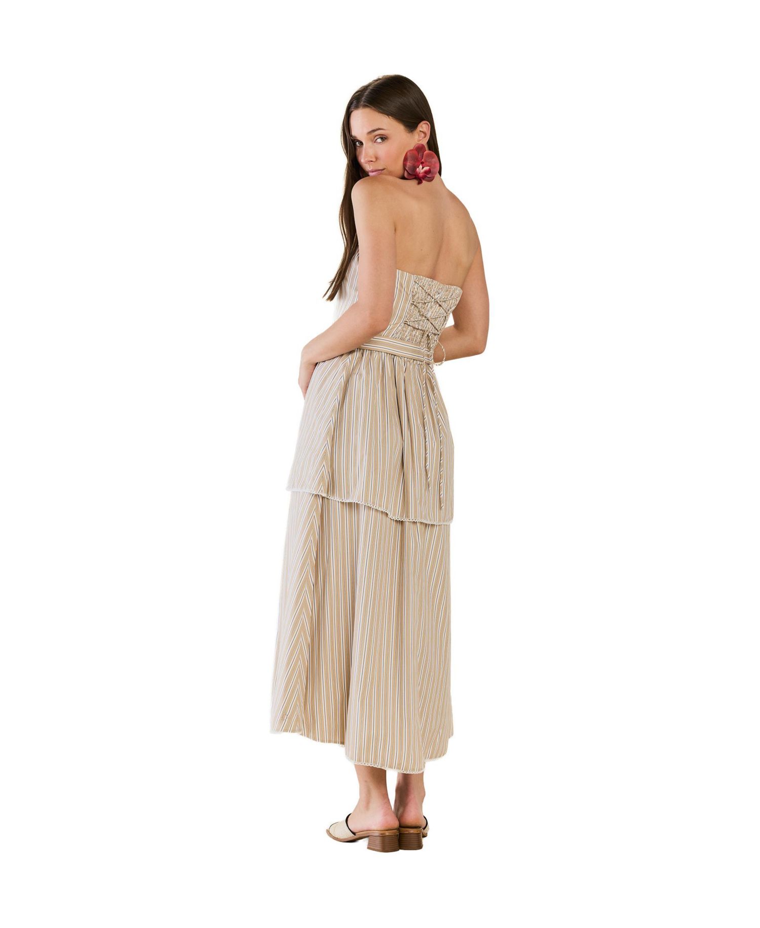 Women's Strapless Daisy Dress x Sadie Loving