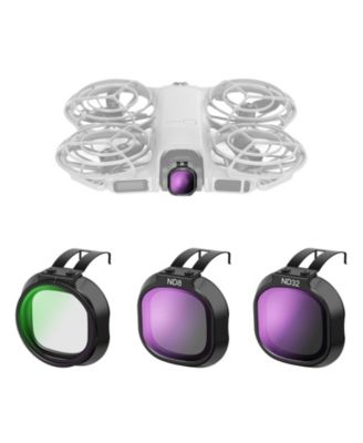 FL-N72 Camera Lens Accessory with CPL, ND8 for DJI NEO 2 Only