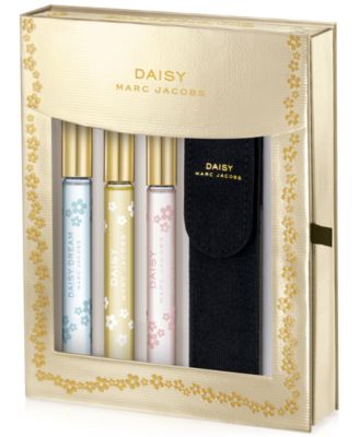 marc jacobs 3 pc daisy rollerball gift set