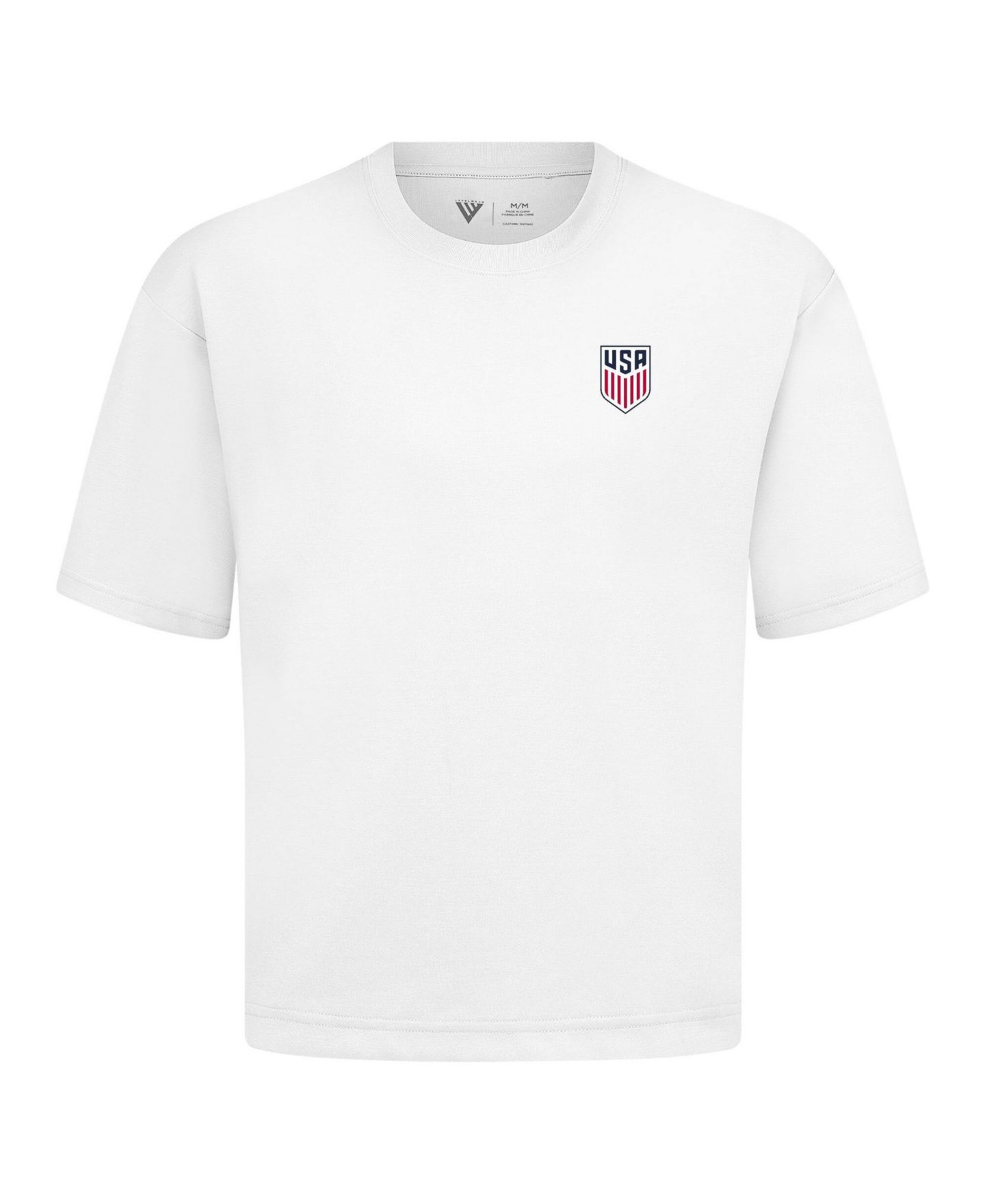 Мужская футболка LevelWear White Usmnt Luxe Signature — фото 1