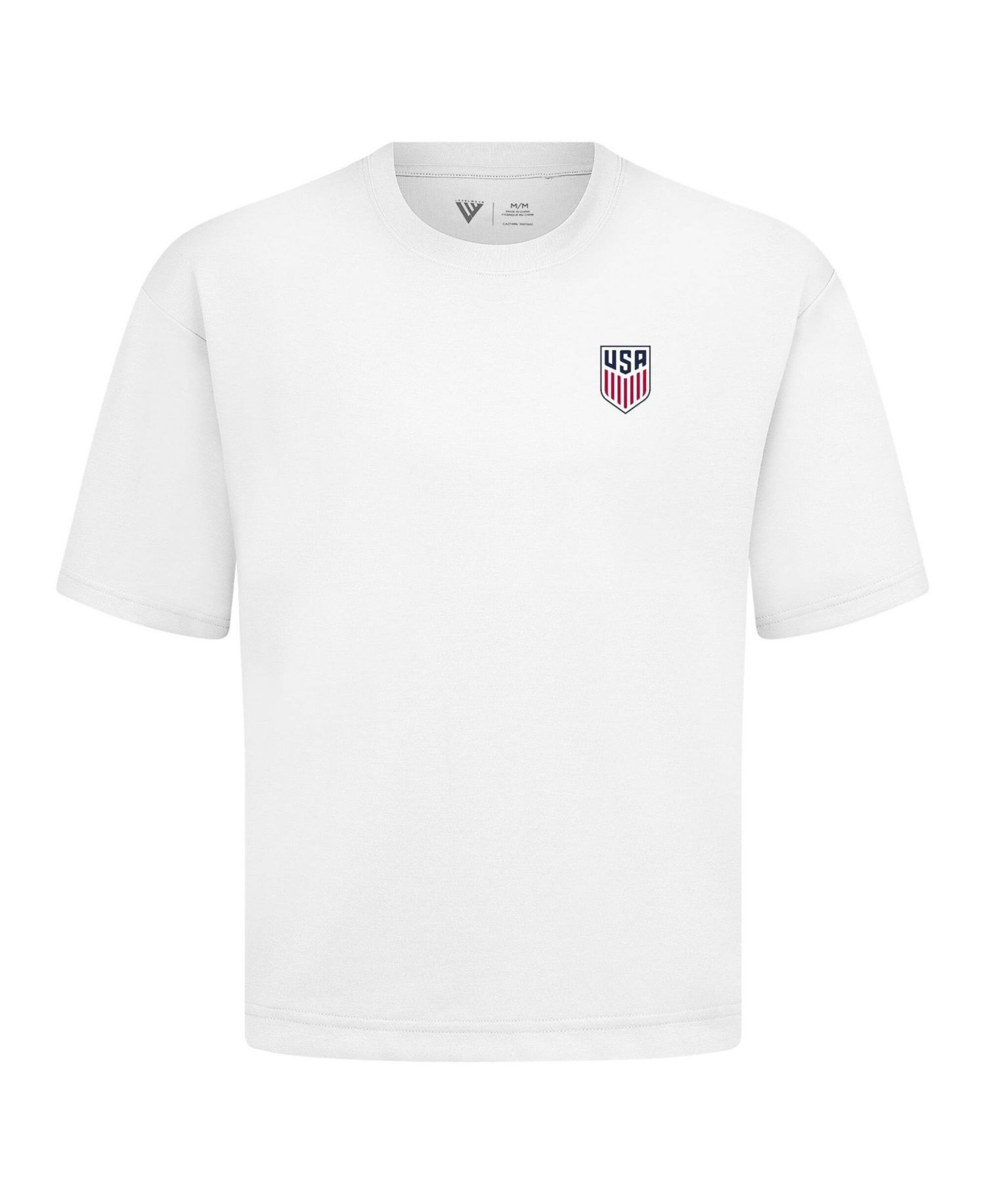 Men's White USMNT Luxe Signature T-Shirt