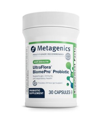 UltraFlora BiomePro Probiotic Supplement - 105 Billion CFU Multistrain Formula with Lactobacillus Acidophilus - 30 Capsules