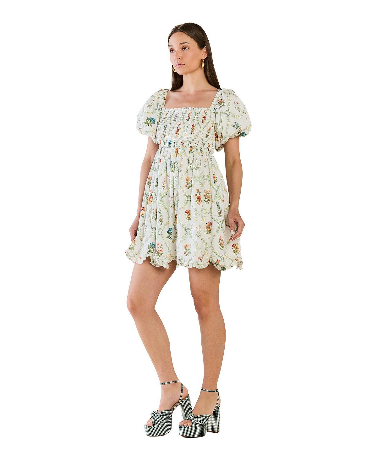Eddy Women's Dawn Mini Dress Sadie Loving view 2 — MAYCSS fashion products