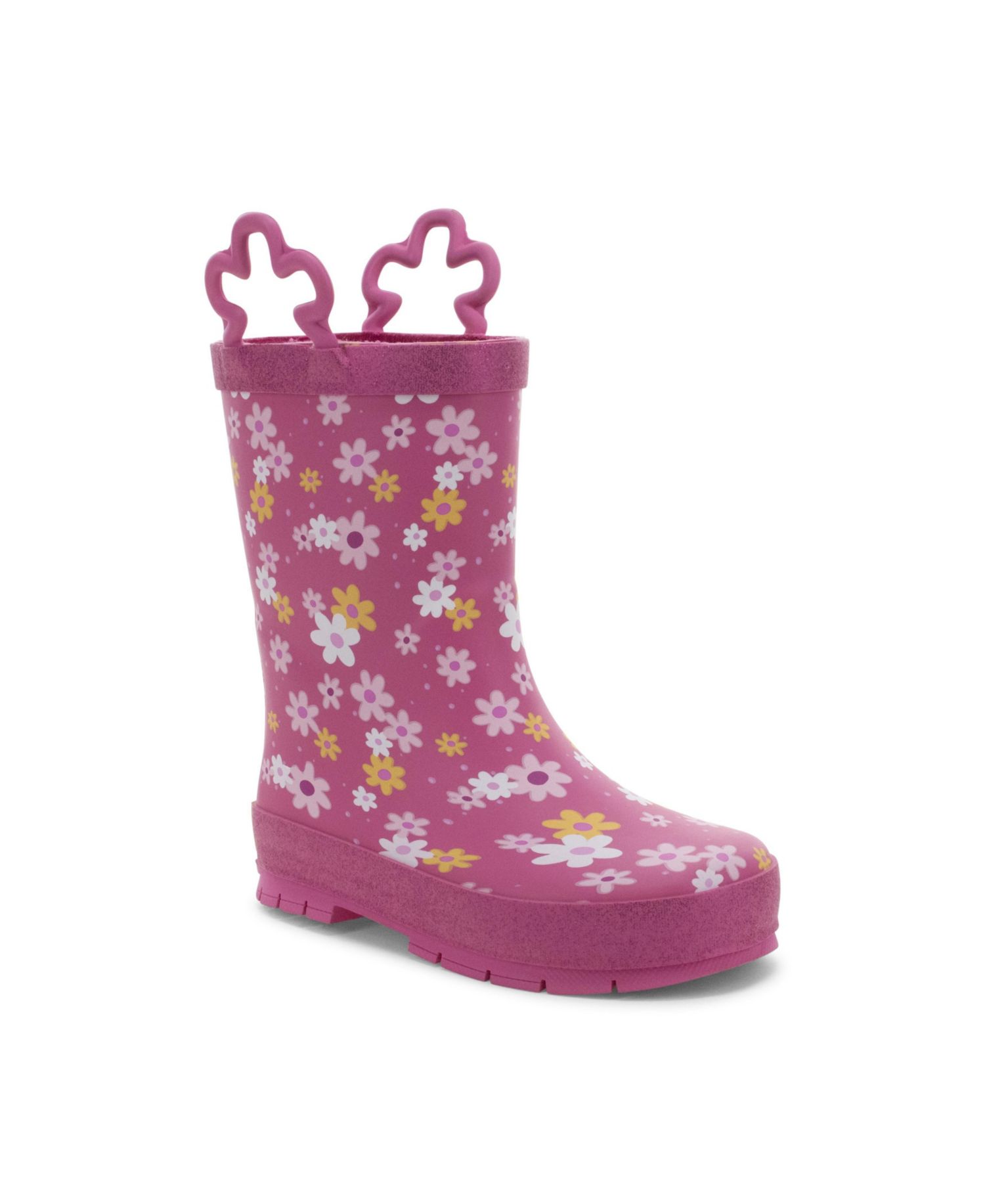 Kids ( Sizes 1 to 13 ) Daisy Dot Rain Boot
