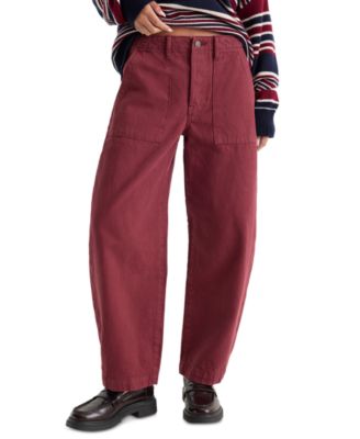 Women's Vintage Mid-Rise Barrel Ankle Jeans