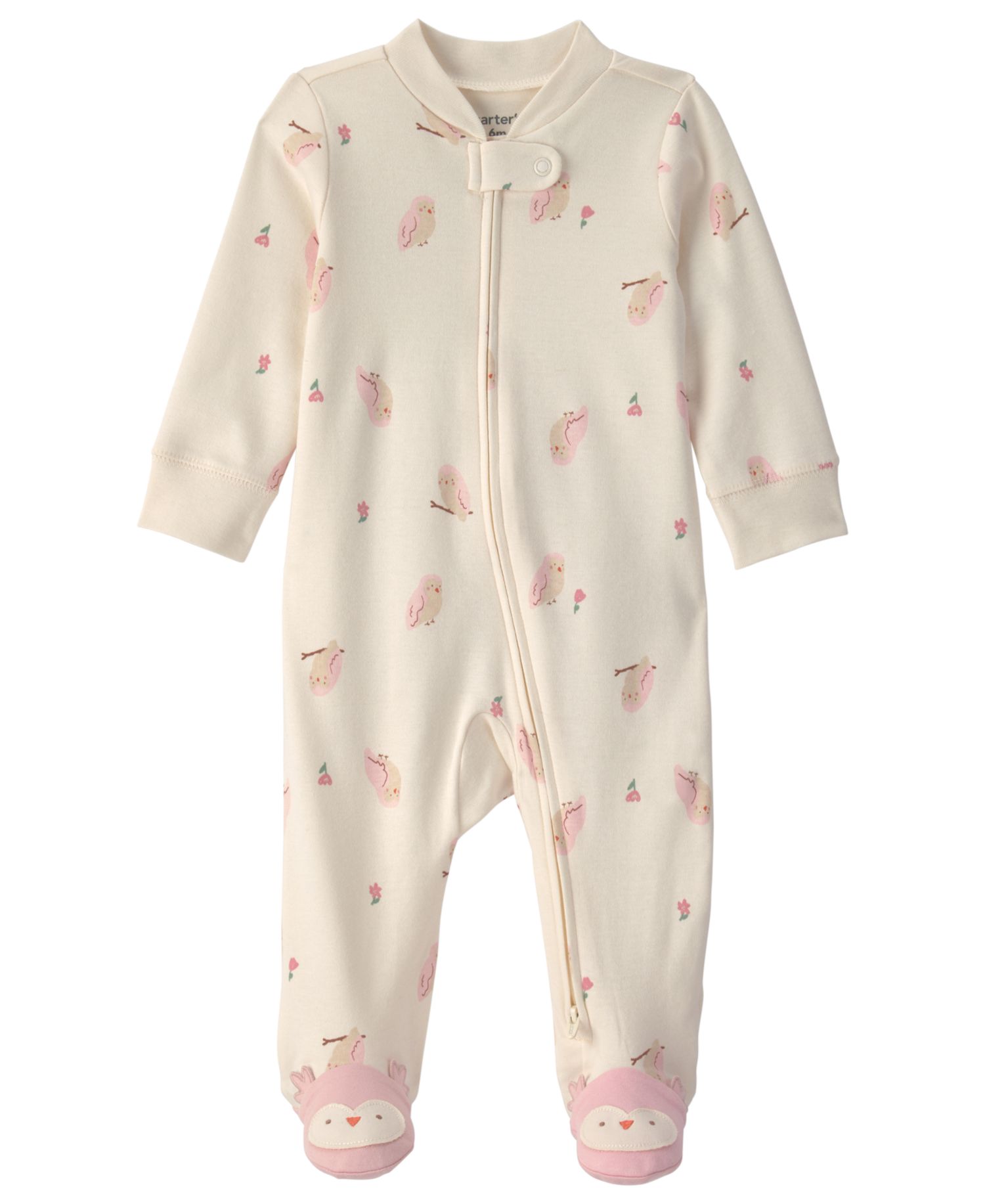 Baby Boys' and Baby Girls' Cotton 2-Way Zip Sleep & Play