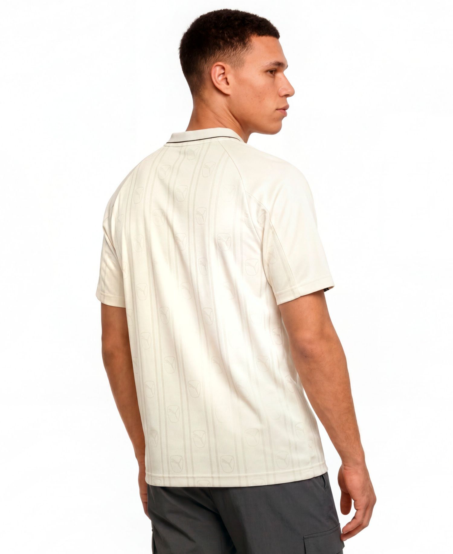 Men's Embroidered Logo Soccer Jersey
