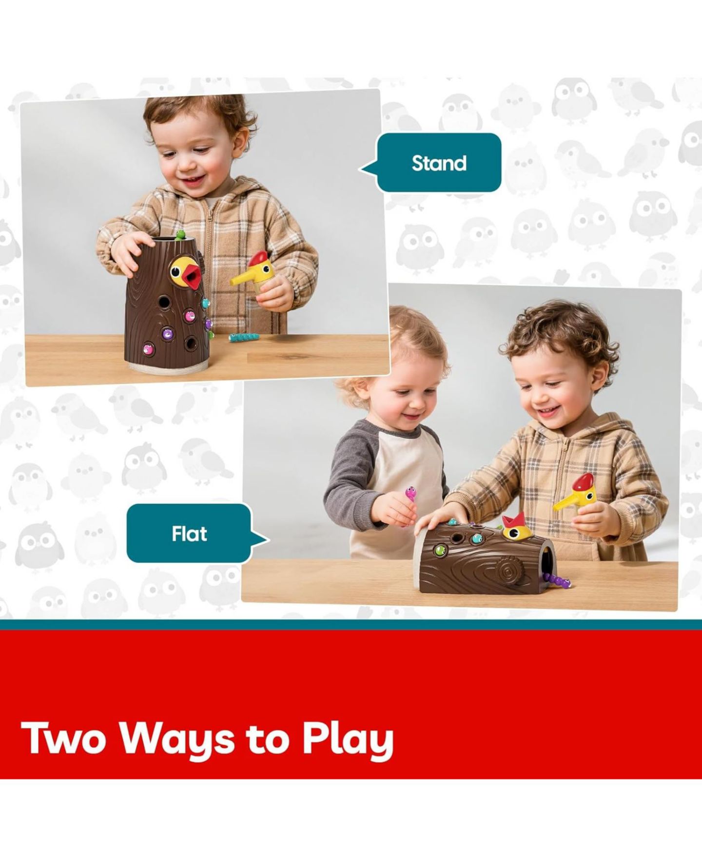 Детские игрушки TOP BRIGHT Magnetic Bird Feeding Game Toys For Kids Fine Motor Skills Toy Preschool Learning Activities Toy For Toddler — фото 6