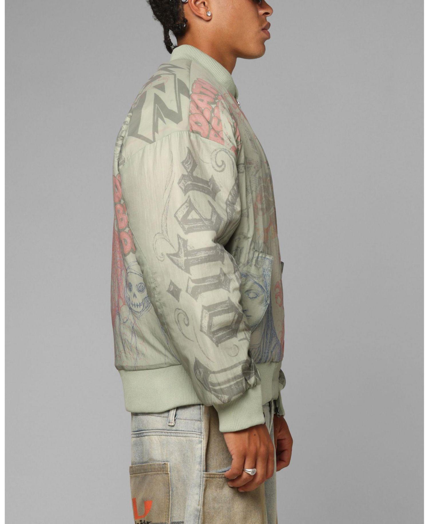Men's Spray Bomber Jacket