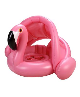 Flamingo Inflatable Pool Float Sunshade Ring