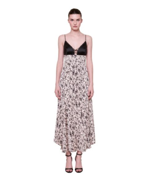 Женское платье PCFG The Party Edit Asymmetric Satin