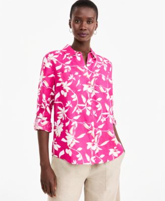 Women's 100% Linen Shirt