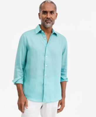 Men's 100% Linen Shirt