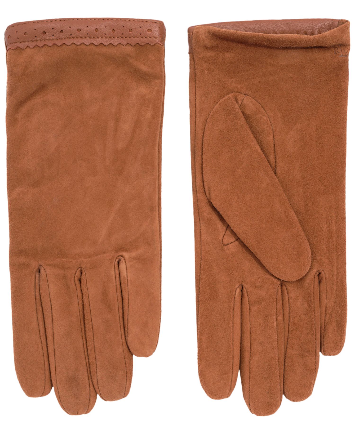 Wing Tip Leather Gloves
