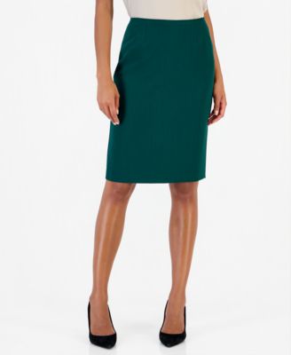 Women's Slim Pencil High-Waisted Knee-Length Skirt