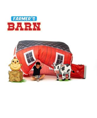 Inflatable Fort for Kids, Builds in 30 Sec, Play Tent Age 3+
