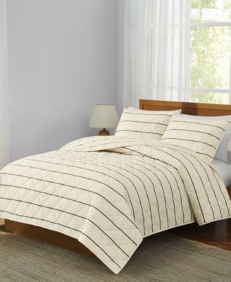 Hayward Stripe 2-Piece Quilt Set, Twin/Twin XL