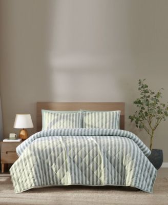Levi Stripe 2-Piece Quilt Set, Twin/Twin XL